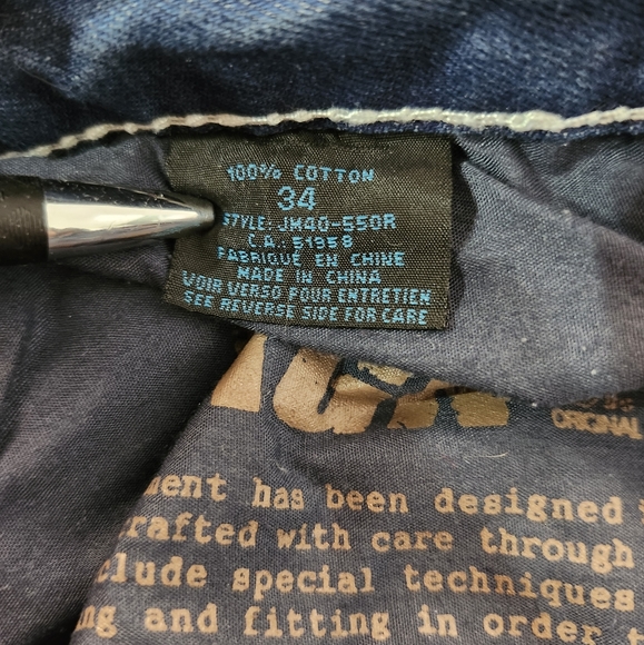 Oxygen XGN DENIM EST 1993 Jeans Original Concept Size 34 - Picture 10 of 12